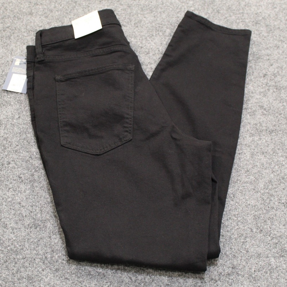 Universal Thread Womens High-Rise Skinny Jeans Black Super Stretch Size 12 Reg‎
